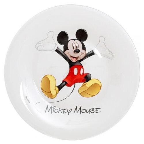 фото Luminarc Тарелка десертная Disney Mickey Colors 19 см белый