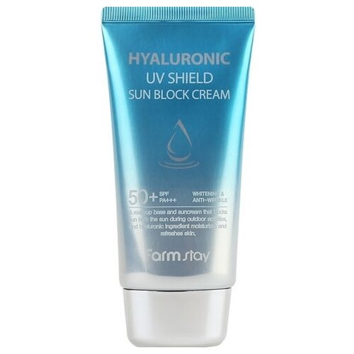 FarmStay~Солнцезащитный крем с гиалуроновой кислотой~Hyaluronic UV Shield Sun Cream SPF50+ PA+++