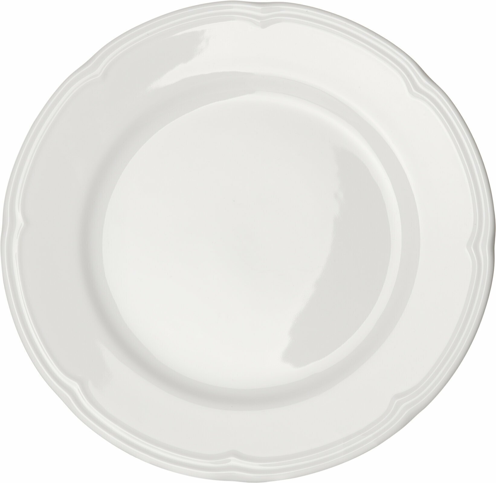 Тарелка Tognana Увертюра мелкая 160х160х15мм, фарфор, белый