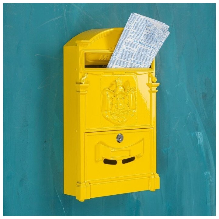 Ящик почтовый №4010 желтый