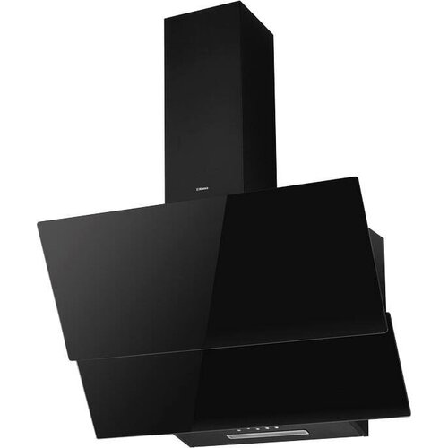 Вытяжка для кухни наклонная Hansa OKP6251SH 60 см 3 скорости LED-подсветка механическое управление жировой фильтр 1797900₽