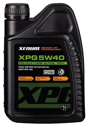 Моторное масло Xenum XPG 5W40 1л (1600001)