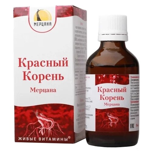 Красный корень Мерцана фл.-капельница, 50 мл