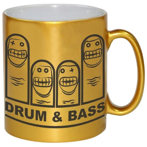 фото Золотая кружка drum & bass drabs