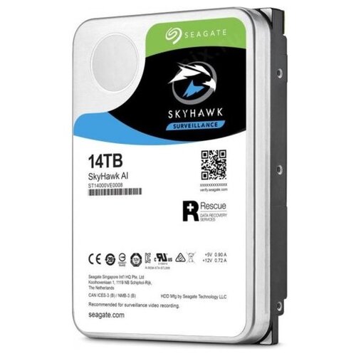 Жесткий диск Seagate 14 ТБ ST14000VE0008 4304000₽