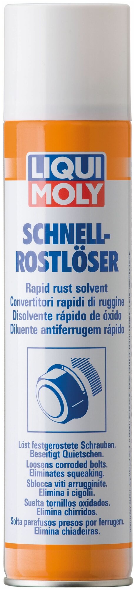 1612 Растворитель ржавчины Liqui Moly "Schnell-Rostloser" 03 л