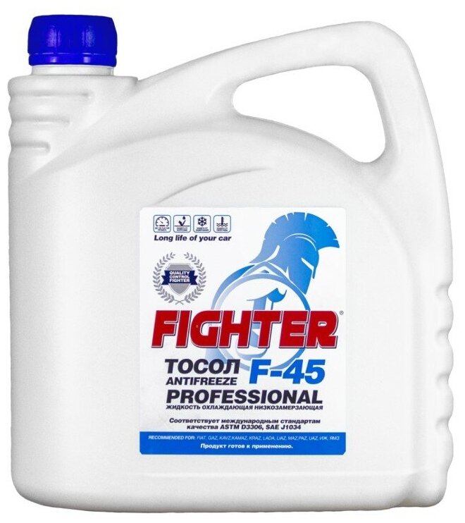 Тосол FIGHTER Professional -40°C, 5 кг.