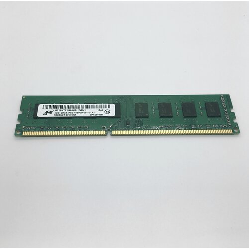 Оперативная память Micron DDR3 4 ГБ 1333 MHz DIMM PC3-10600U 1x4 ГБ для компьютера оперативная память hynix ddr3 4 гб 1333 mhz dimm pc3 10600u 1x4 гб для компьютера