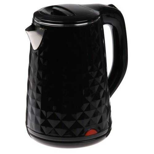 Чайник электрический Василиса ВА-1033 пластик колба металл 18 л 1500 Вт чёрный 191700₽