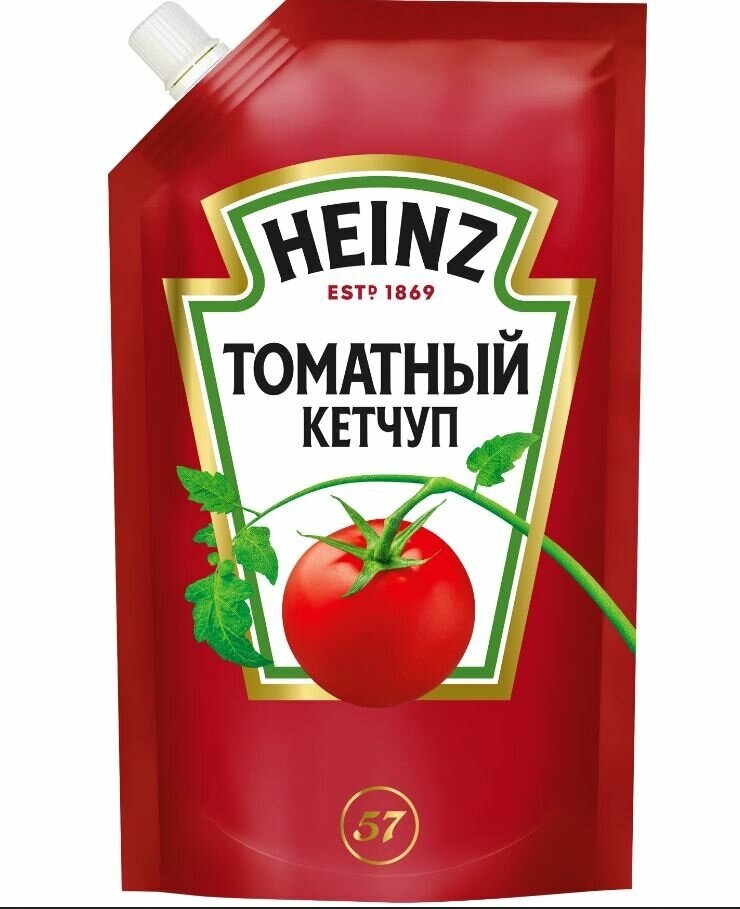 Кетчуп Heinz Томатный дой-пак, 320 г