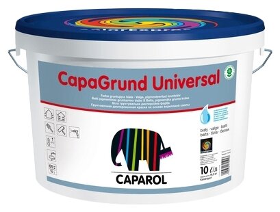 Грунтовка для наружных и внутренних работ Caparol CapaGrund Universal / КапаГрунт Универсал колеруемая, 2,5 л - фотография № 5