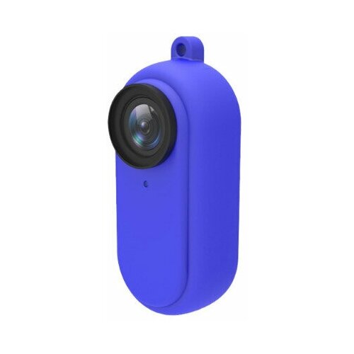 Силиконовый чехол Telesin для Insta360 Go2 (синий)