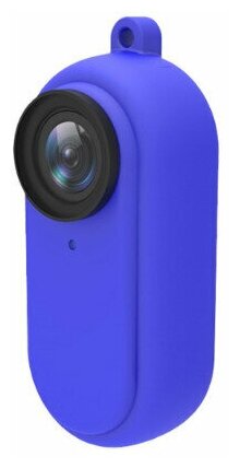 Силиконовый чехол Telesin для Insta360 Go2 (синий)