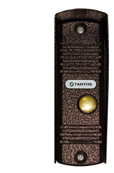 Вызывная (звонковая) панель на дверь TANTOS WALLE+ медь