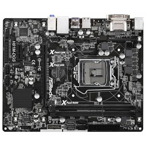 Материнская плата ASRock H81M-DGS 482000₽