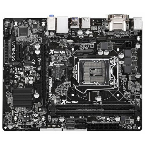 Материнская плата ASRock H81M-DGS