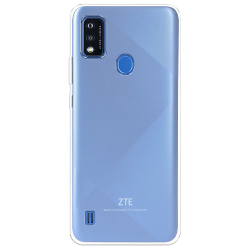 Силиконовый чехол на ZTE Blade A51 / ЗТЕ Блэйд А51, прозрачный силиконовый чехол на zte blade a51 зте блэйд а51 ирисы ван гог