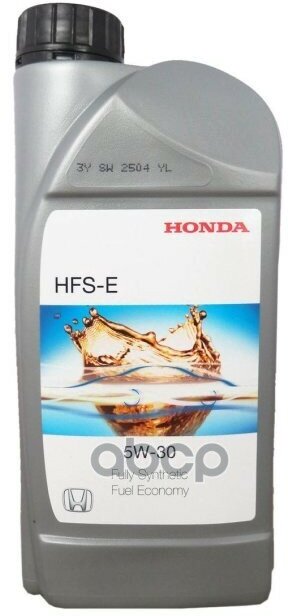 HONDA Масло Моторное Honda Hfs-E Синт. 5W-30 1Л.