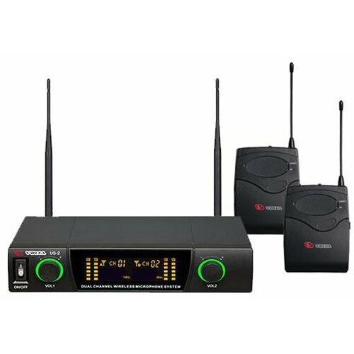 Volta US-2H 614.15/710.20 UHF радиосистема с двумя головными микрофонами