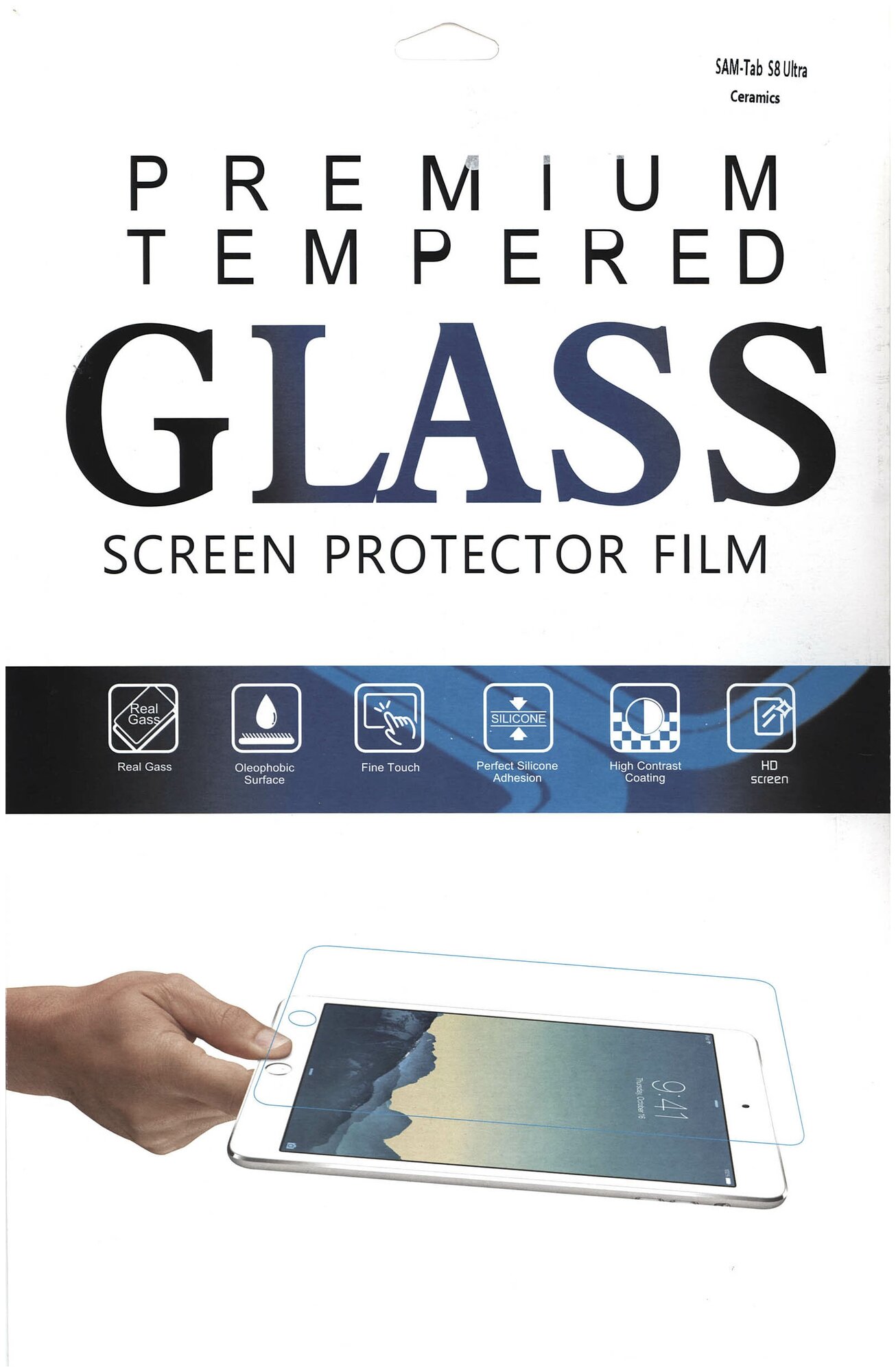 Керамическая пленка (стекло) для планшета Samsung Galaxy Tab S8 Ultra