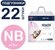 Подгузники детские AIWIBI Premium NB (до 5кг) 22шт айвиби, пампер...