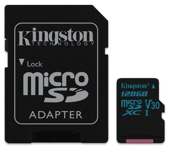 Карта памяти Kingston High Endurance microSDXC 128Gb Class10 SDCE/128GB w/o adapter