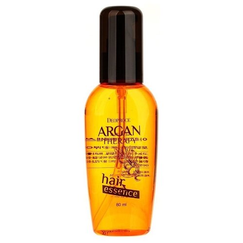 фото Deoproce эссенция для волос с аргановым маслом argan therapy hair essence, 80 мл
