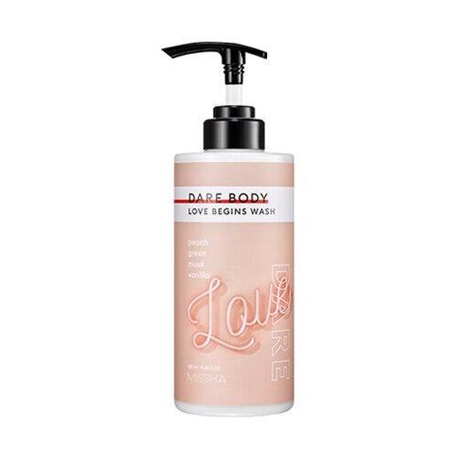 MISSHA Молочко увлажняющее для тела DARE BODY MOISTURIZING LOTION LOVE BEGINS 500 мл