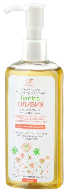Kleona Интимное гидрофильное масло "Femina Оливия", 150 мл (Kleona, ) - фото №1