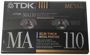 Фото Аудиокассета TDK MA110 Metal Position