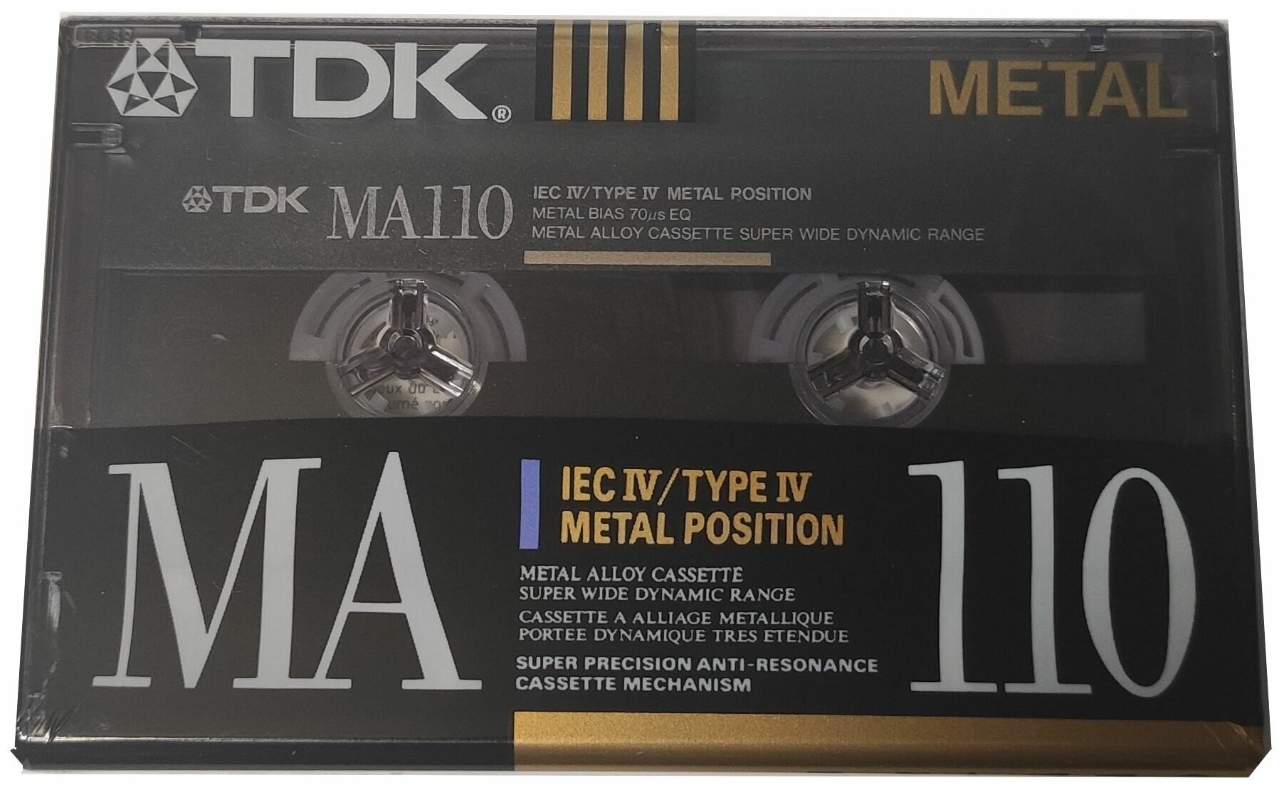 Аудиокассета TDK MA110 Metal Position