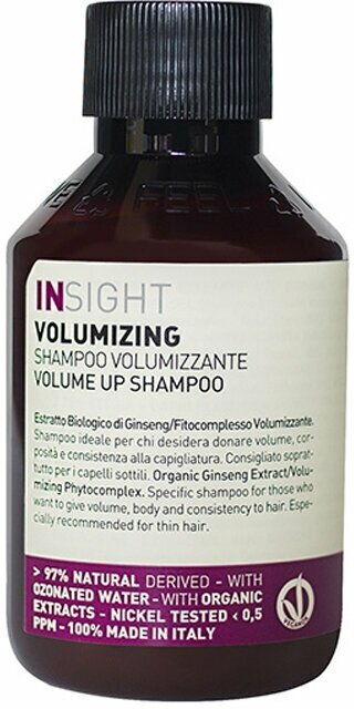 Insight шампунь Volumizing Volume Up для объема волос, 100 мл