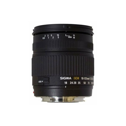 Объектив Sigma AF 18-125mm f35-56 DC Nikon F 1492400₽