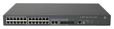 Коммутатор HP JG299A HP 3600-24 v2 EI Switch 24 порта RJ-45 с автоопределением скорости 9819300₽