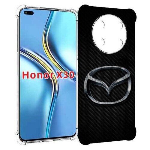 Чехол MyPads mazda мазда 1 женский для Honor X30 / Magic4 Lite 5G задняя-панель-накладка-бампер