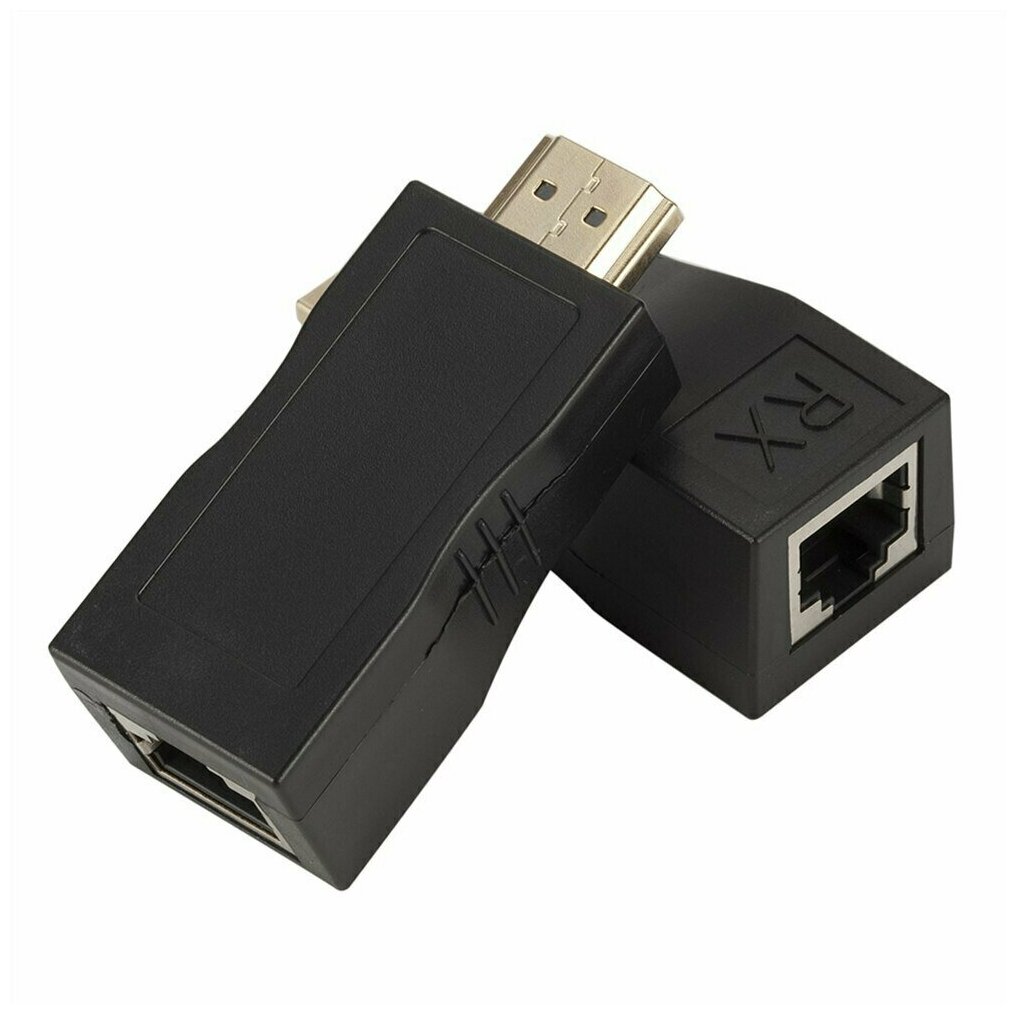 Пассивный HDMI-удлинитель по витой паре CAT-5e/6 до 30м