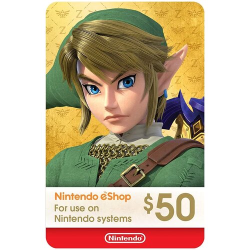 Пополнение счета Nintendo eShop (50 USD)