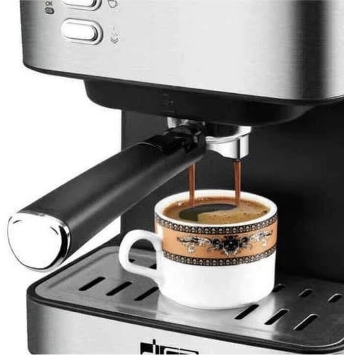 Высококачественная Кофемашина полуавтоматическая Coffee Maker с капучинатором/Высокая мощность 850 Вт - фотография № 8
