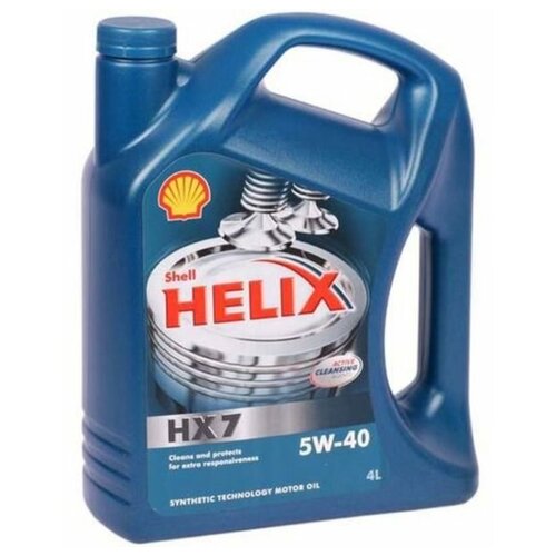 Shell Масло Мотор. Helix Hx7 5w-40 (4л.) 550021779 Shell^550021779