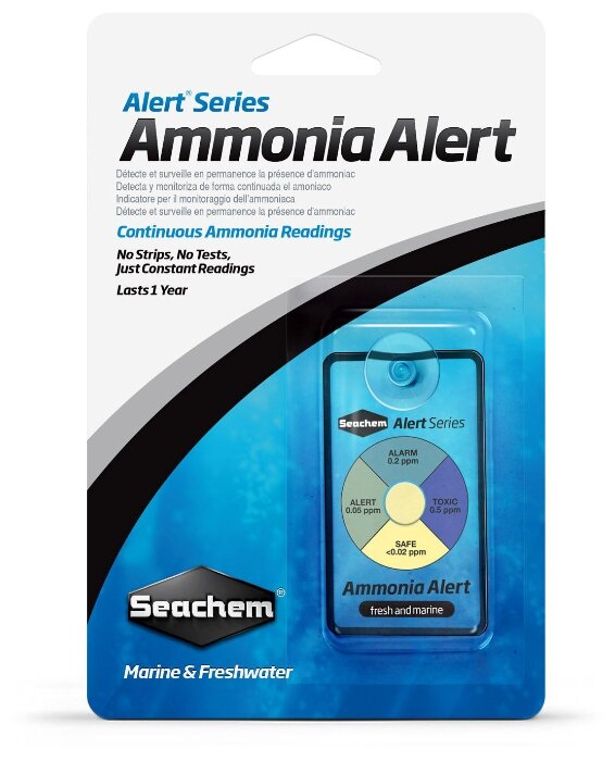 Тест для воды на аммиак SEACHEM Ammonia Alert - фотография № 3