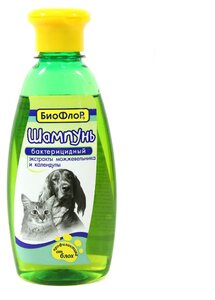 Фото БиоФлоР Шампунь бактерицидный для собак и кошек