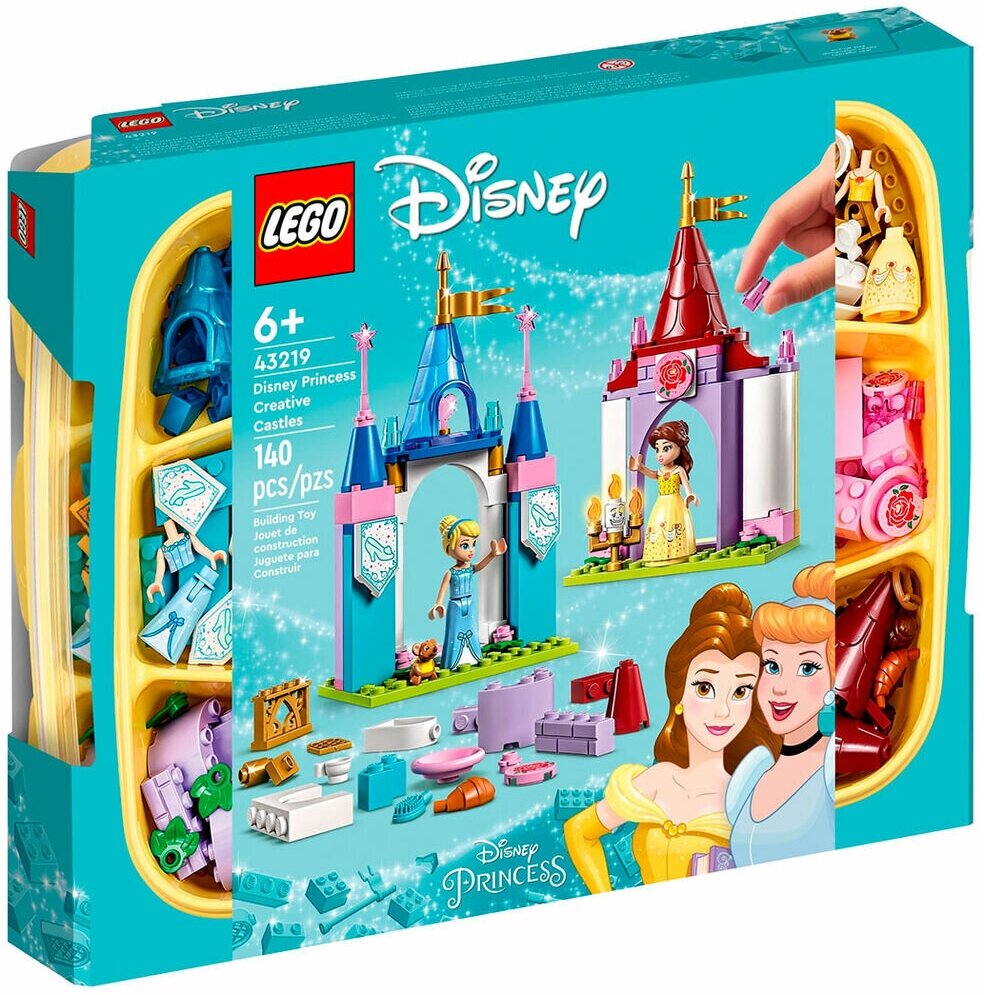 LEGO Disney Princess Творческие замки принцесс Диснея 43219