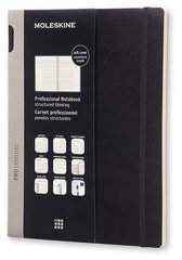 Блокнот Moleskine PROFESSIONAL SOFT PROPFNTB4SBK XLarge 190х250мм 192стр. мягкая обложка черный