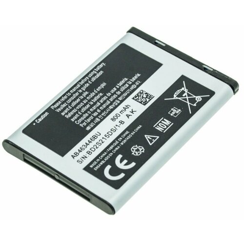 Аккумулятор для Samsung B100 / C120 / C130 и др. (AB463446BUC) аккумулятор для samsung e740 f110 j210 и др ab483640dec