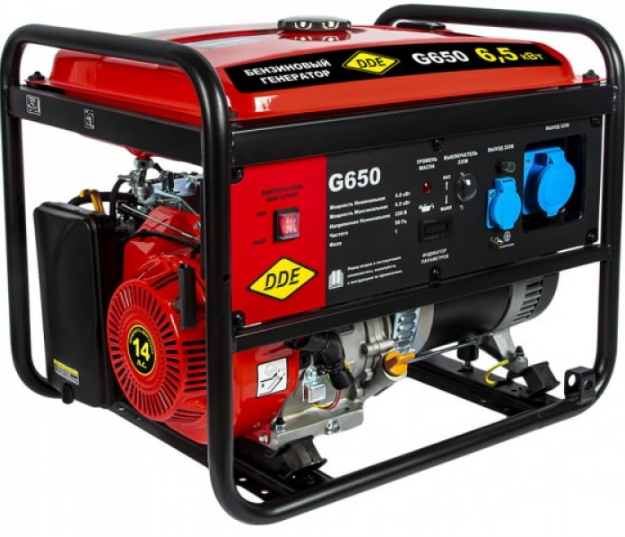 Бензиновый генератор DDE G650 917-422