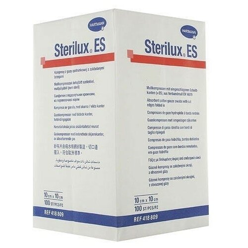 Hartmann STERILUX ES салфетки 10х10 см 100 шт.