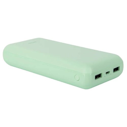 Внешний аккумулятор Perfeo Power Bank Color Vibe 20000mAh Mint PF_D0169