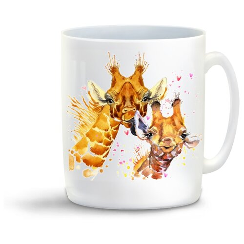 фото Кружка "краски. два жирафа" coolpodarok