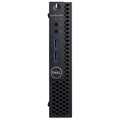 фото Настольный компьютер dell optiplex 3070 micro (3070-1946) intel core i5-9500t/8 гб/256 гб ssd/intel uhd graphics 630/linux черный