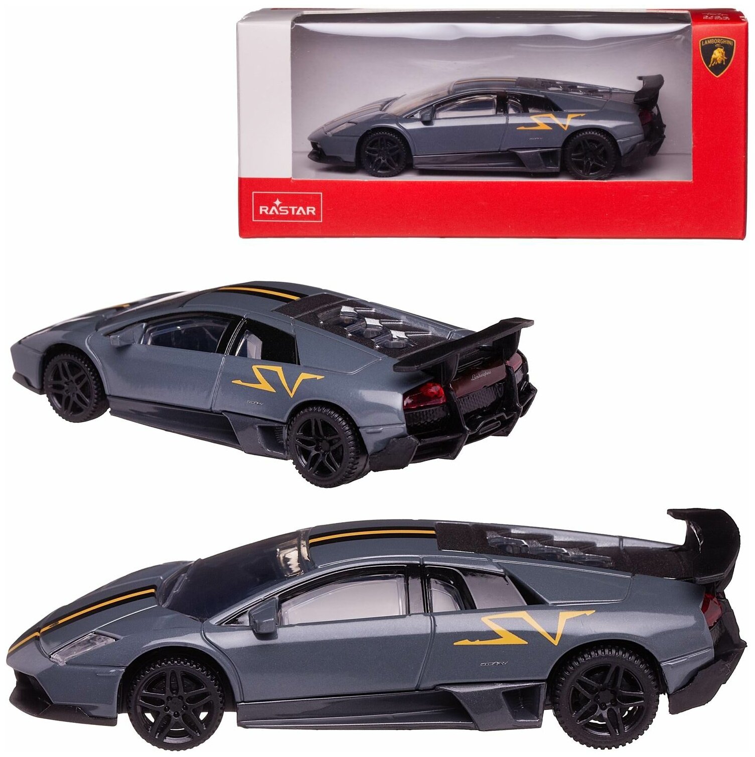 Машина металлическая 1:43 scale Lamborghini Murcielago LP 670-4 SV Superveloce China Limited Edition